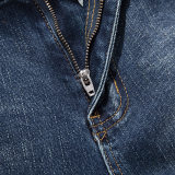 Men's Straight Fit Jeans – Brand Logo & Comfort Stretch