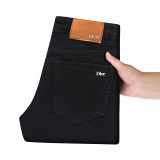 Men's Regular Fit Jeans Stretch Fit – Brand Logo Included