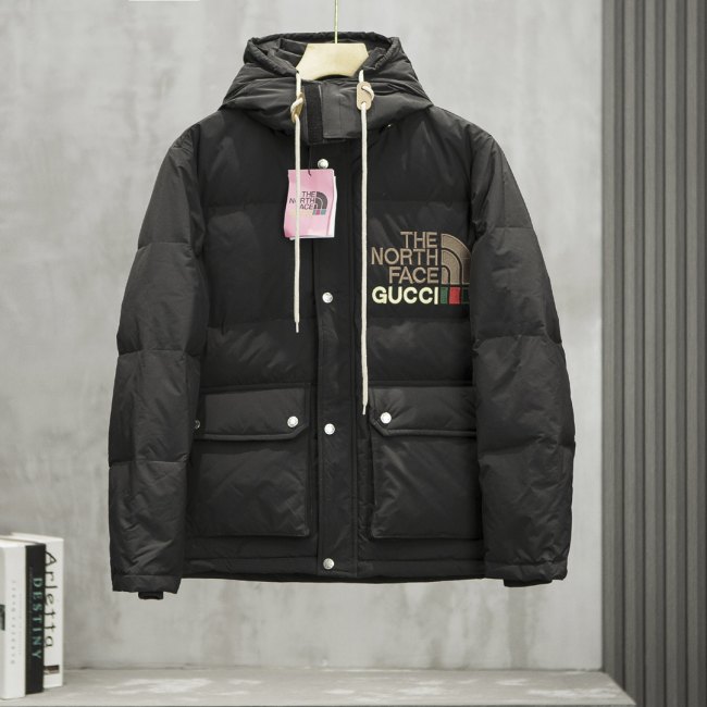 Winter Short Down Jacket Black 2108
