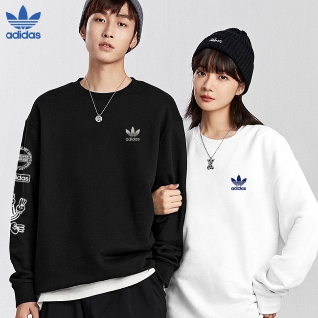 Autumn Couple's Embroidered Logo Thin Sweatshirt PF-187118