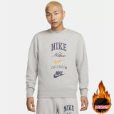 Autumn Men's Casual Padded Crew Neck Sweatshirt FN-2611R