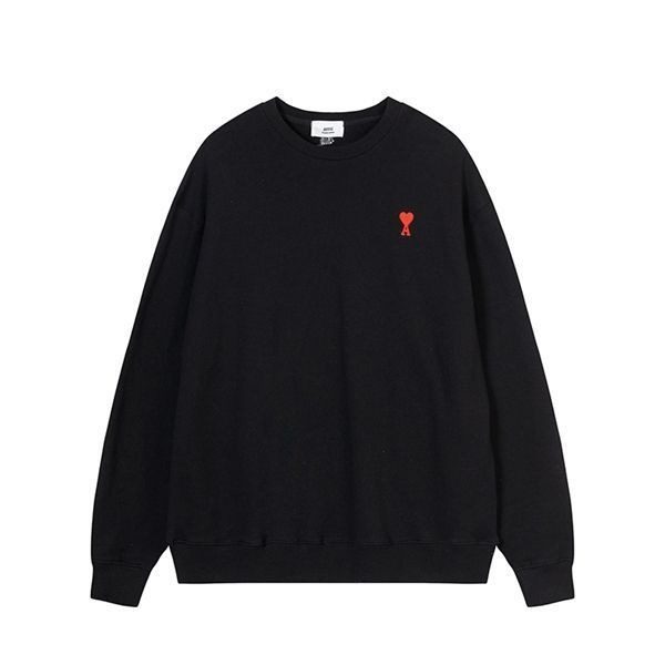 5A Coeur Casual Versatile Sweatshirt Black