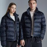 Winter Printed Logo Down Jacket Black