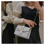5A PU Leather Crossbody Bag Shoulder Bag White