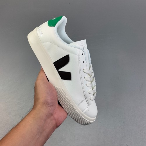 5A Campo Low Chromefree Leather Shoes White