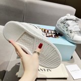 Original Leather Curb Speckled Effect Light Grey