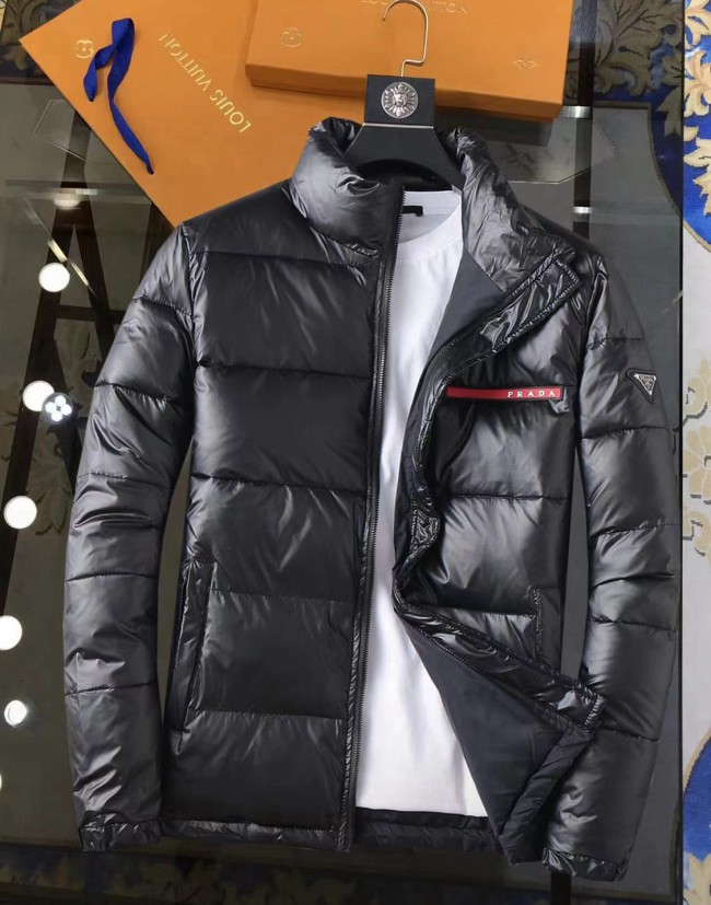 Men's Winter Simple Down Jacket Black