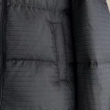 Men's Winter Embroidered Logo Down Jacket Black