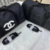 5A Women's Simple Large Capacity Travel Bag Black