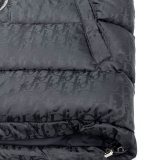 Winter Printed Logo Vest Black