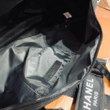 5A Women's Simple Large Capacity Travel Bag Black