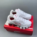Shox TL Gym Men' Sneaker White Red Av3595