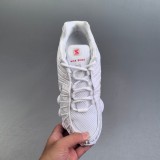 Shox TL White Metallic Silver Men's Sneakers AV3595-100