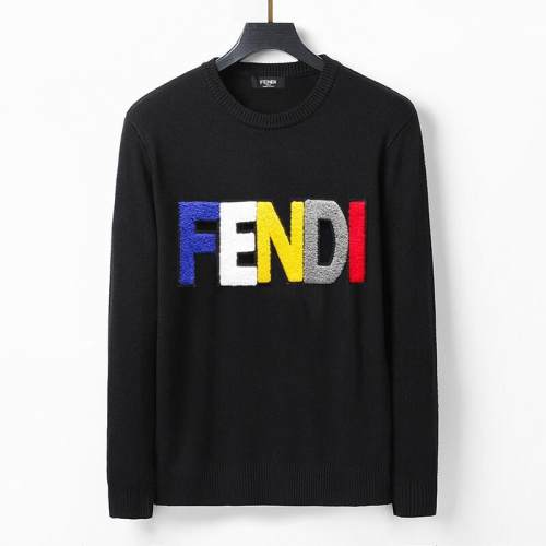 Men's Slim Fit Cotton-Blend Crew Neck Pullover Sweater Casual Knitted Top with Ribbed Edge Striped Soft