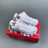 Shox TL White Metallic Silver Men's Sneakers AV3595-100