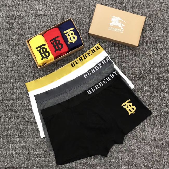 5A Simple Logo Print Men Boxer, Pack Of Six
