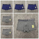 5A Simple Logo Print Men Boxer, Pack Of Six