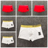 5A Simple Logo Print Men Boxer, Pack Of Six
