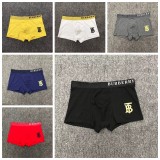 5A Simple Logo Print Men Boxer, Pack Of Six