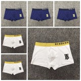 5A Simple Logo Print Men Boxer, Pack Of Six