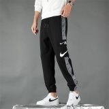Fashion Versatile Printed Logo Sweatpants Black XS-99169