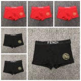 5A Simple Print Logo Men Boxer, Pack Of Six