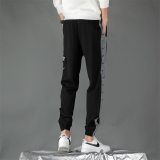 Fashion Versatile Printed Logo Sweatpants Black XS-99169