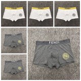 5A Simple Print Logo Men Boxer, Pack Of Six