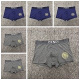 5A Simple Print Logo Men Boxer, Pack Of Six