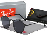 5A Fashion Round Frame Sunglasses 3574