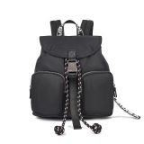 5A Large Capacity Pocket Nylon Backpack Black