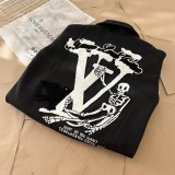 Varsity Jacket College Baseball Jackets Vintage Unisex Streetwear Coats with Patchwork Hipster Utility Tops Black White