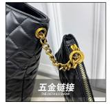 5A Women's Shopping Bag In Quilted Black