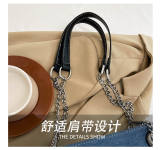 5A Women's The Denim Chain Tote Bag