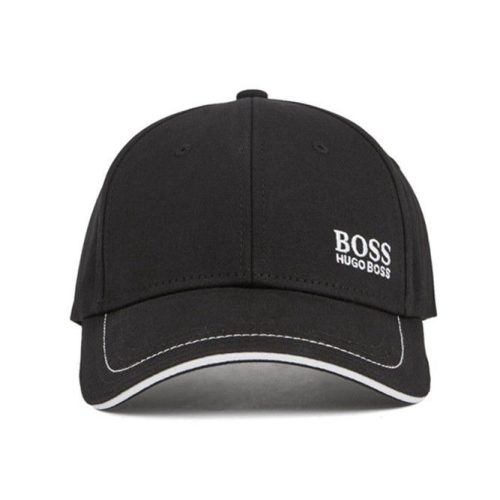 5A Embroidered Logo Adjustable Baseball Cap Black