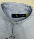 5A Slim Fit Garment-Dyed Oxford Shirt Black