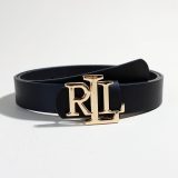 Simple Versatile Letter Logo Belt Black