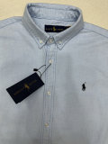 5A Slim Fit Garment-Dyed Oxford Shirt Black