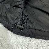 5A Citala Short Loose Down Jacket Black FW24