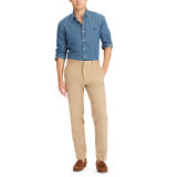 5A Classic Fit Chambray Shirt Blue
