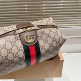 GG Printed Cosmetic Bag Wash Bag 240616 26x12cm