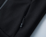 Men's Cotton Tracksuits Outfits Set 2 Piece Jogging Suits Warm Up Sweatsuits Stand Collar Sportswear Track  Suits Sets 38081