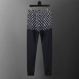 Men's Cotton Tracksuits Outfits Set 2 Piece Jogging Suits Warm Up Sweatsuits Stand Collar Sportswear Track  Suits Sets 38086