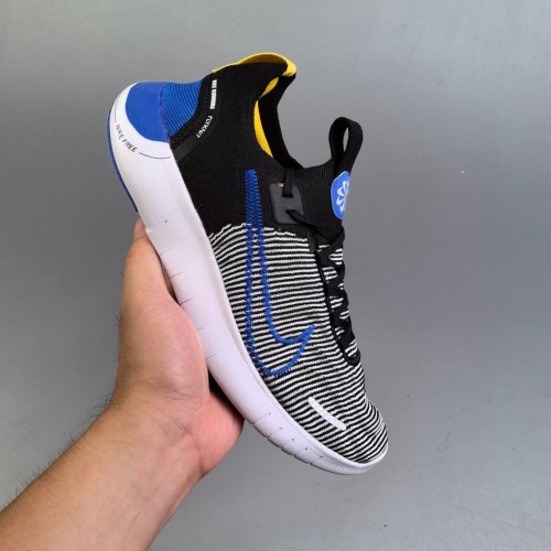 5A Free Run 5.0 Sneakers Running Shoes Black White