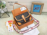 5A Women's Diane Handbag Shoulder Bag Brown