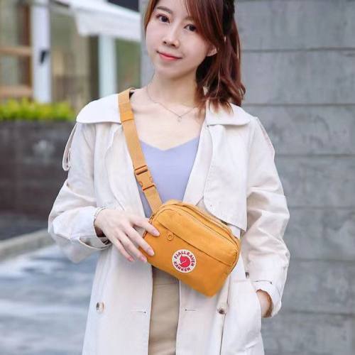 5A Fashionable Versatile Hip Pack Dark Yellow