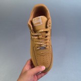 5A Air Force 1 Low & Supreme Sneakers Khaki