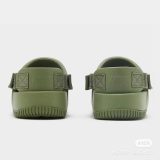 5A Simple Calm Mule Slippers Green