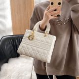 5A Medium Lady Bag white