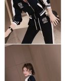 5A Women Jacket Suit Black